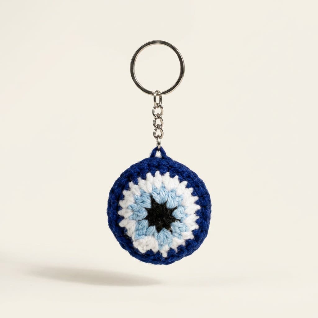 Handmade Crochet Keychain