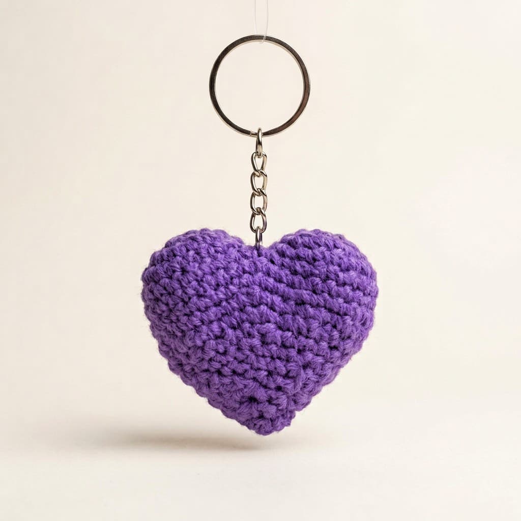 Handmade Crochet Keychain, photo 2