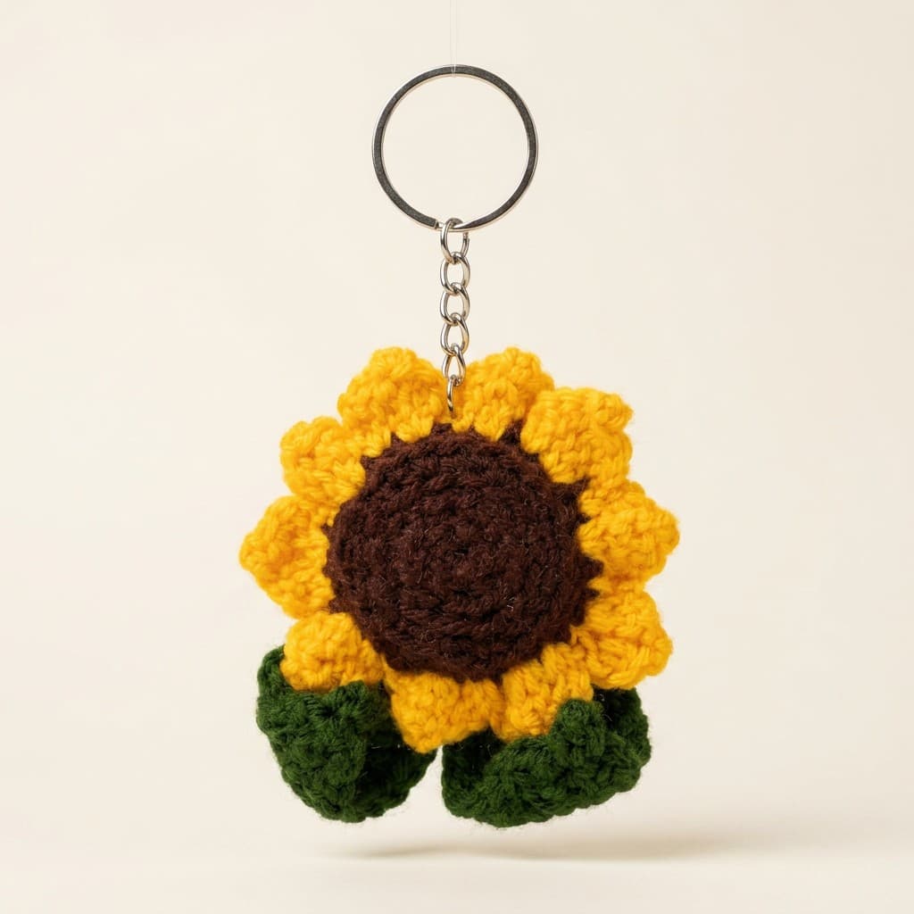 Handmade Crochet Keychain, photo 3