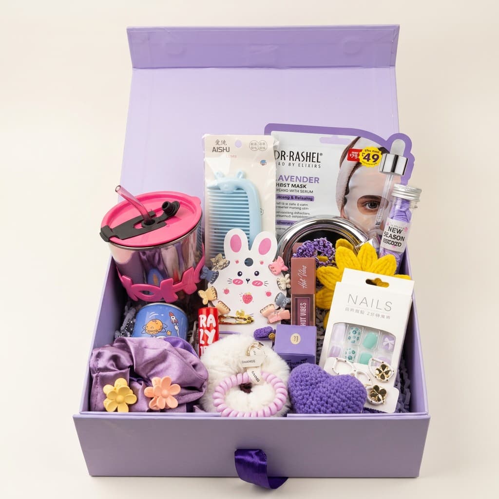 Purple Paradise Hamper